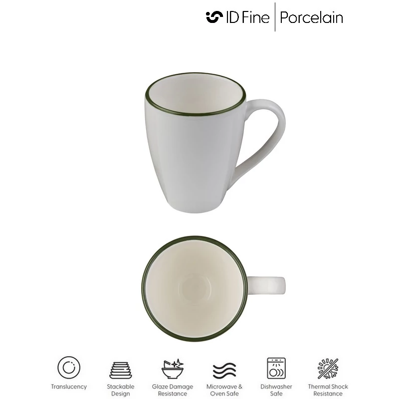 ID Fine MODEST GREEN bögre, 300 ml