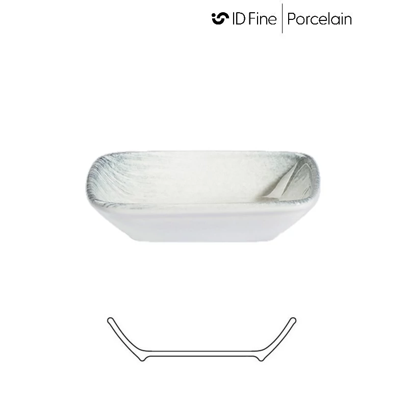 ID Fine BREZZA szögletes tál
