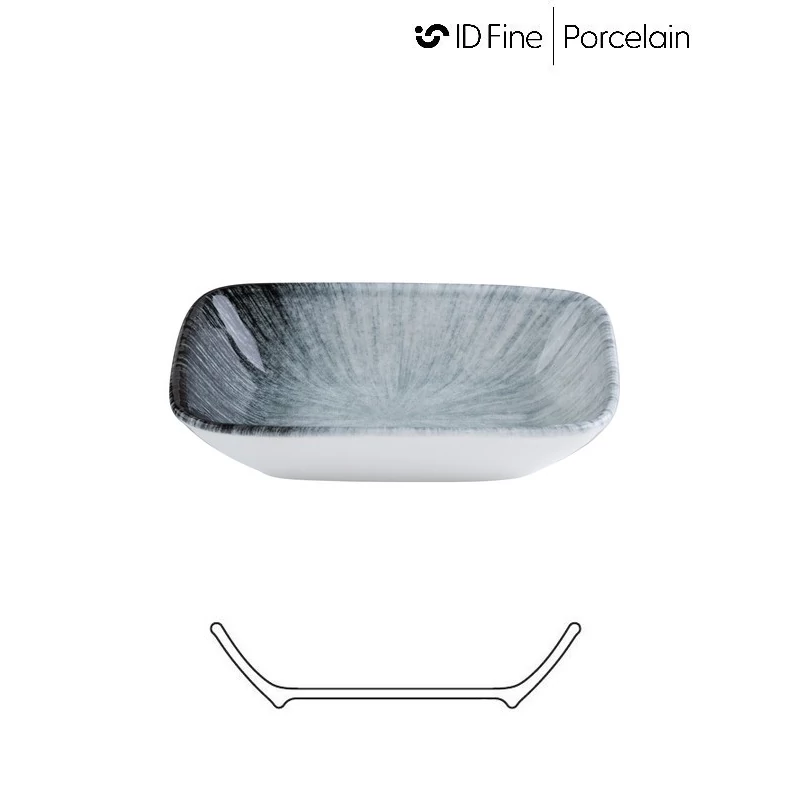 ID Fine VORTEX szögletes tál