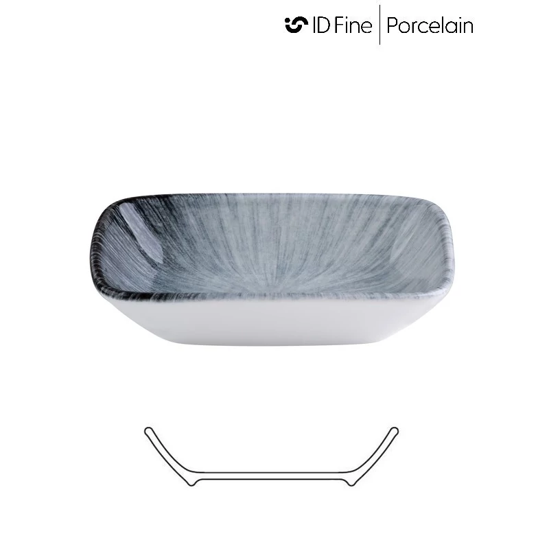 ID Fine VORTEX szögletes tál