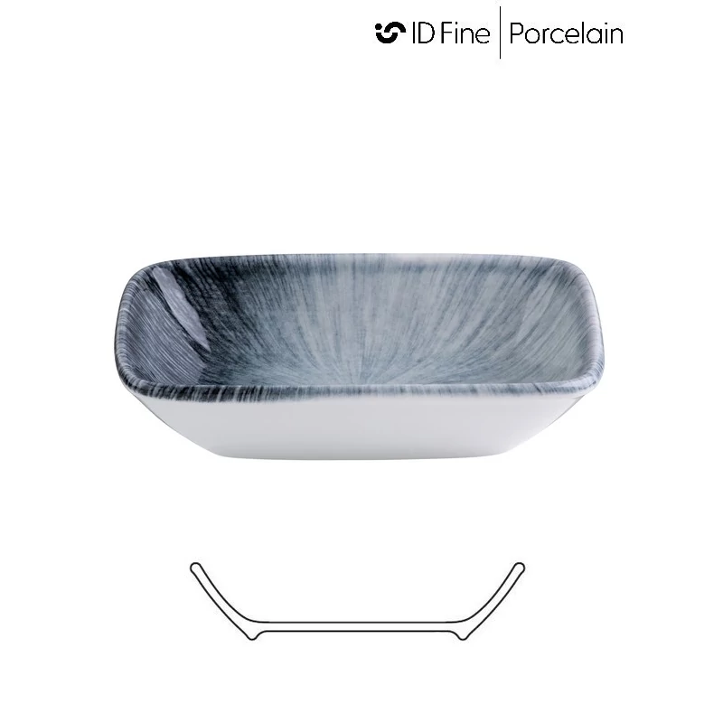 ID Fine VORTEX szögletes tál