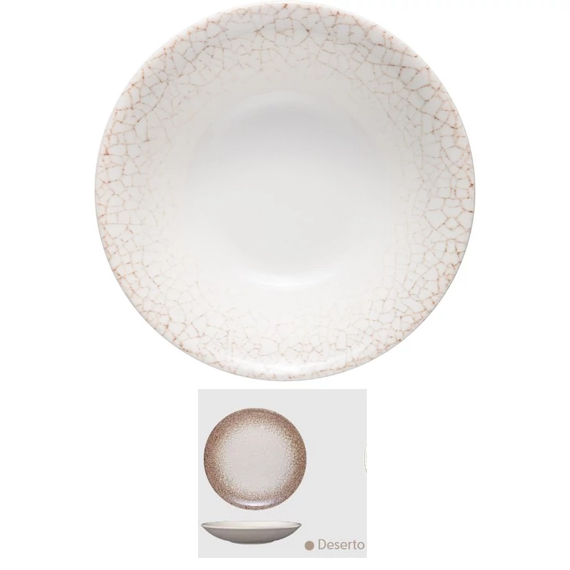 ID Fine DESERTO mélytányér, 22 cm