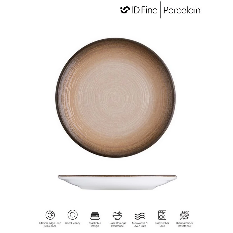 ID Fine CANYON perem nélküli lapostányér, 23 cm