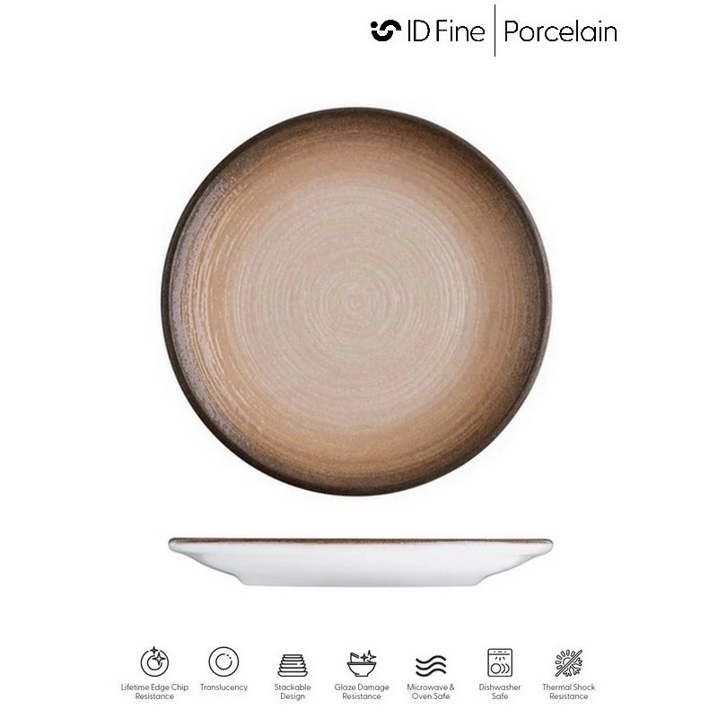 ID Fine CANYON perem nélküli lapostányér, 25 cm