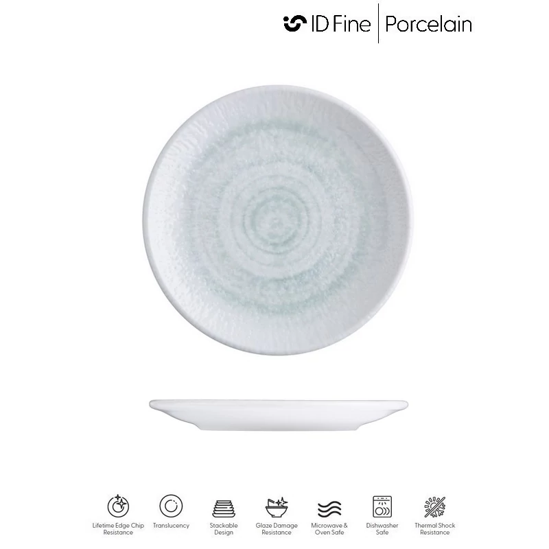 ID Fine GLACIER perem nélküli lapostányér, 17 cm