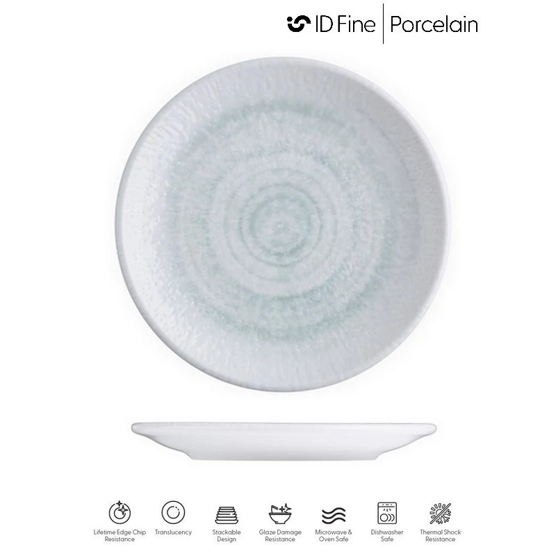 ID Fine GLACIER perem nélküli lapostányér, 25 cm