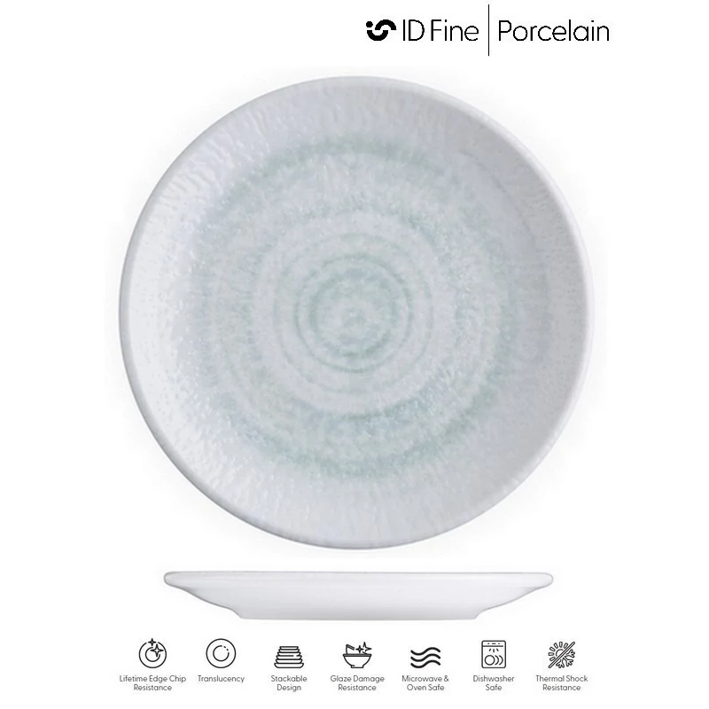 ID Fine GLACIER perem nélküli lapostányér, 30 cm