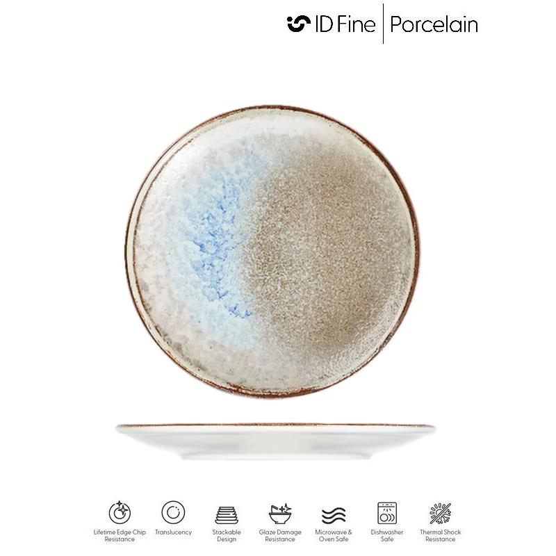 ID Fine DELTA perem nélküli lapostányér, 23 cm