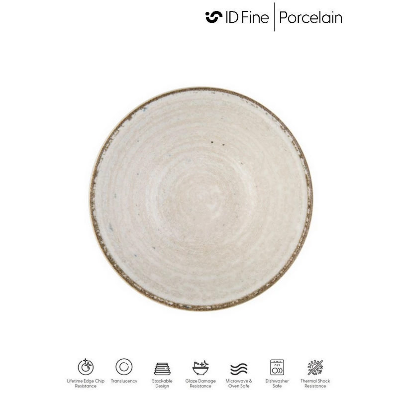 ID Fine  MOCHA  perem nélküli lapostányér, 21 cm