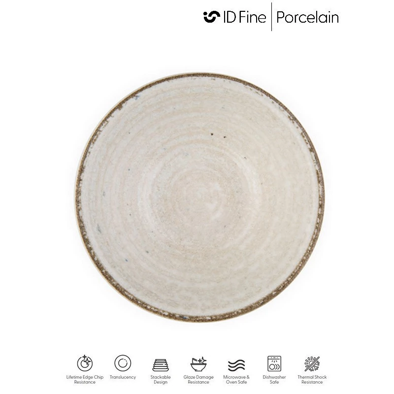 ID Fine  MOCHA  perem nélküli lapostányér, 25 cm