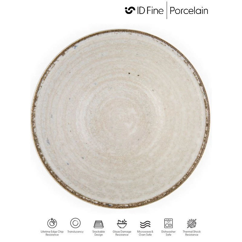 ID Fine MOCHA perem nélküli lapostányér, 30 cm