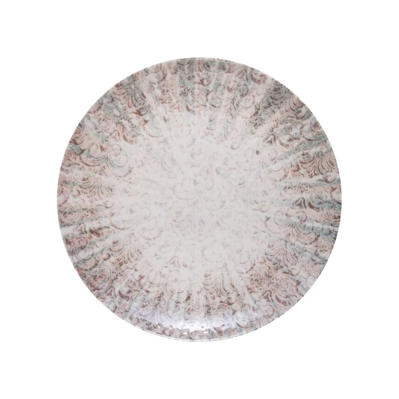 ID Fine DAMASK perem nélküli lapostányér, 27 cm