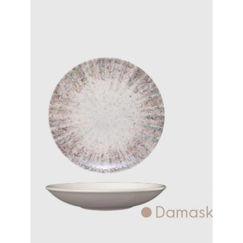 ID Fine DAMASK mélytányér, 25 cm