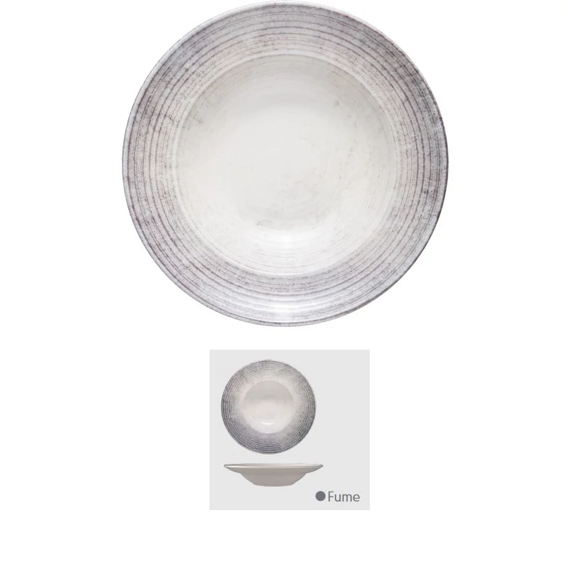 ID Fine FUME mélytányér,28 cm
