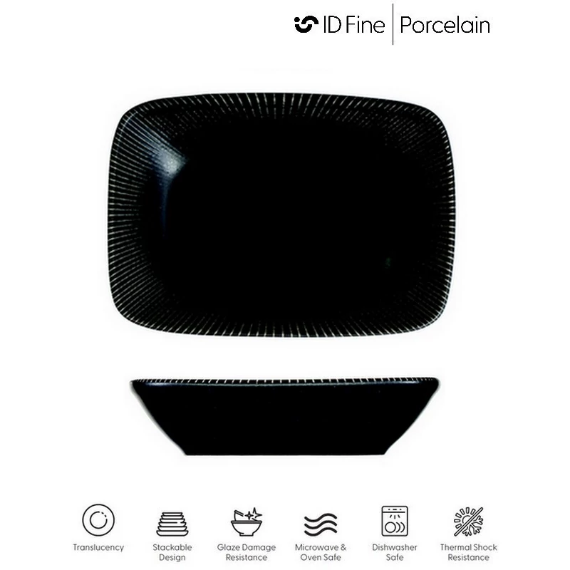 ID Fine  RECKLESS  szögletes tál, 18 cm