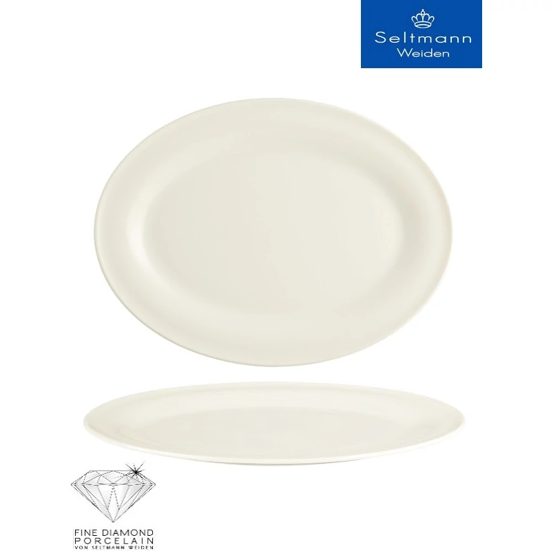 Seltmann Weiden Maxim Basic ovális tányér, 28 cm