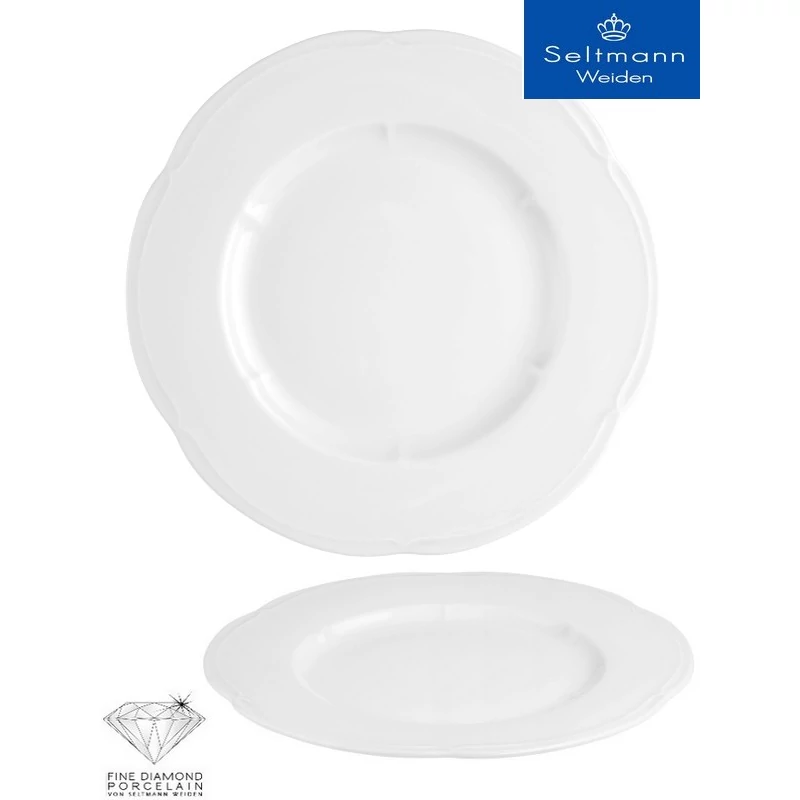Seltmann Weiden Versailles lapostányér fehér, 33 cm