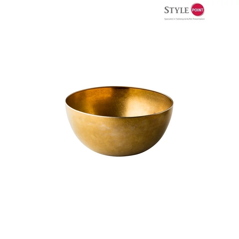 StylePoint vintage tál arany Ø25cm