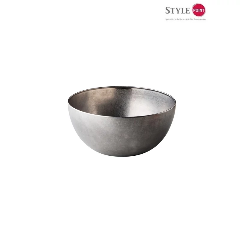 StylePoint rozsdamentes acél tál vintage Ø25 cm