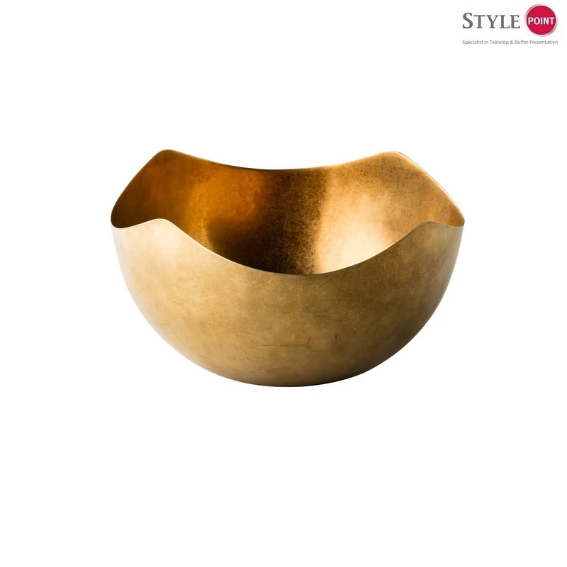 StylePoint vintage tál arany Ø26.5 cm
