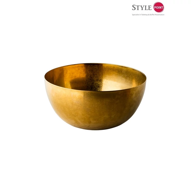 StylePoint vintage tál arany Ø30cm