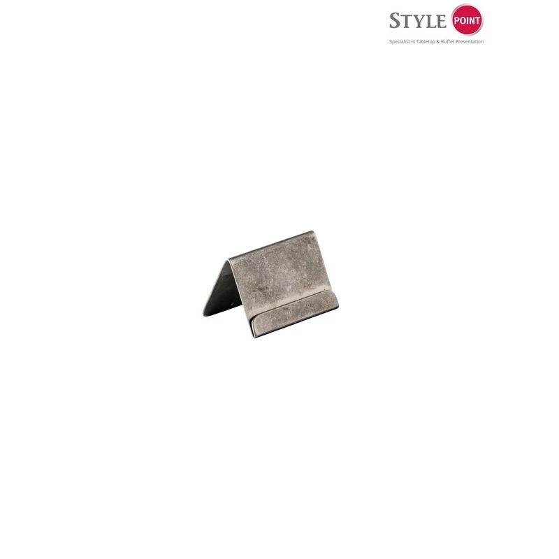 StylePoint rozsdamentes étlaptartó  6x3cm
