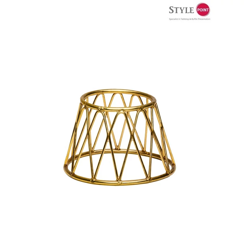 StylePoint csúszásgátlós büfé kiemelő arany korona 15X10X10 cm