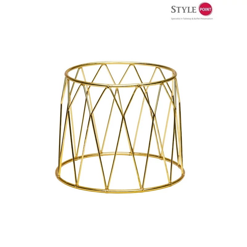 StylePoint Buffet büfé kiemelő arany korona 25X21X20 cm