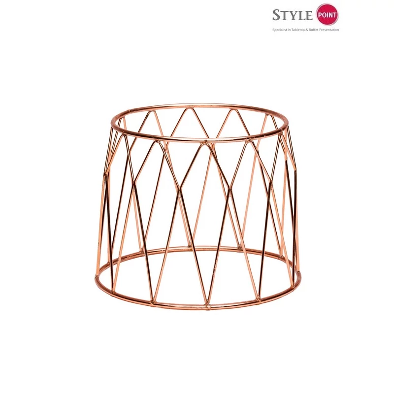 StylePoint büfé kiemelő bronz korona 25X21X20 cm