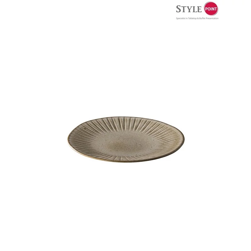 StylePoint Stone White lapostányér, 28,5 cm