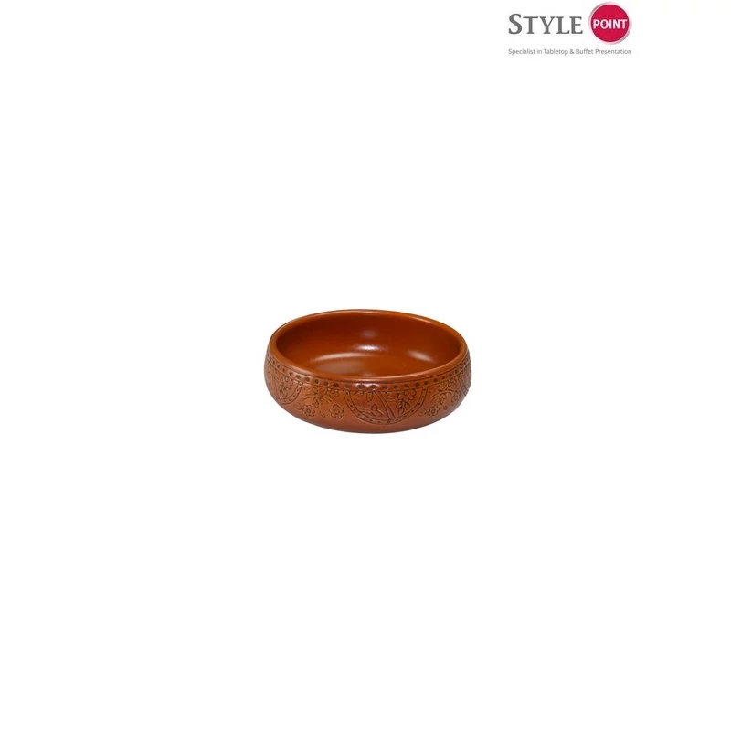 StylePoint  Barcelona tál barna 8-12 cm