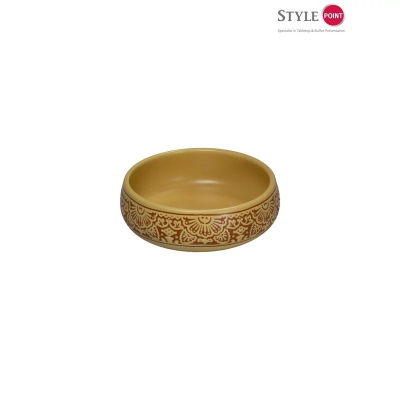 StylePoint  Barcelona tál okker 8-17 cm
