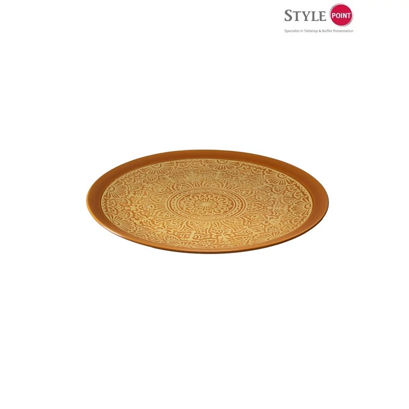 StylePoint   Barcelona  lapostányér okker  35 cm