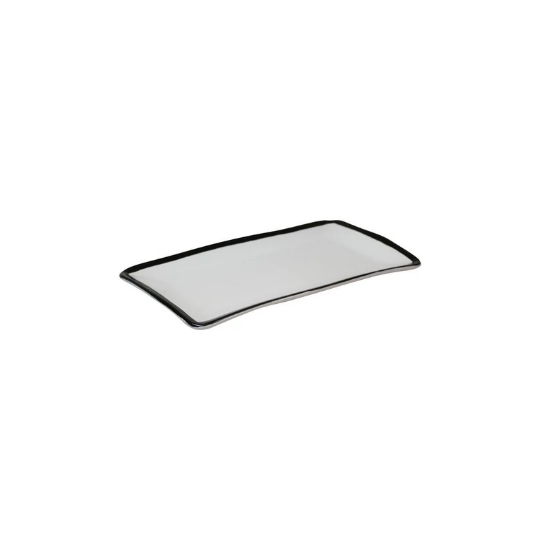 StylePoint Q Authentic Eclipse szögletes tál, 27,5 x 15,5 cm