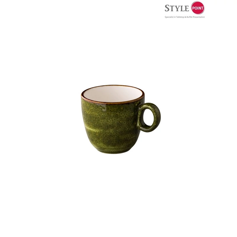 StylePoint Jersey sorolható bögre zöld, 300 ml
