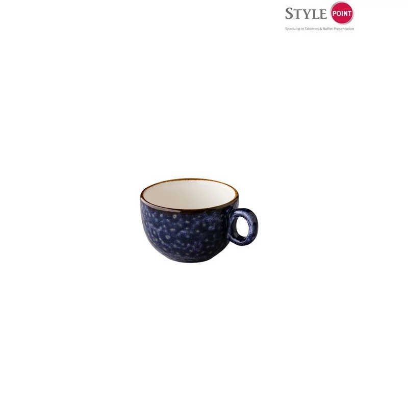 StylePoint Jersey sorolható cappuccinos csésze kék, 200 ml