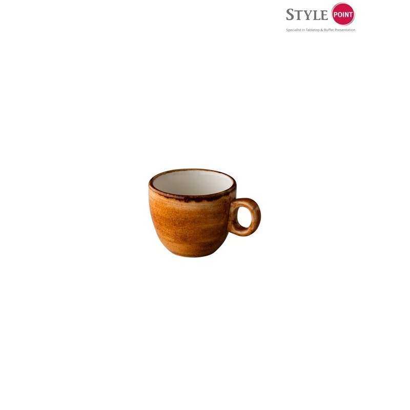 StylePoint Jersey sorolható espresso csésze narancssárga, 80 ml
