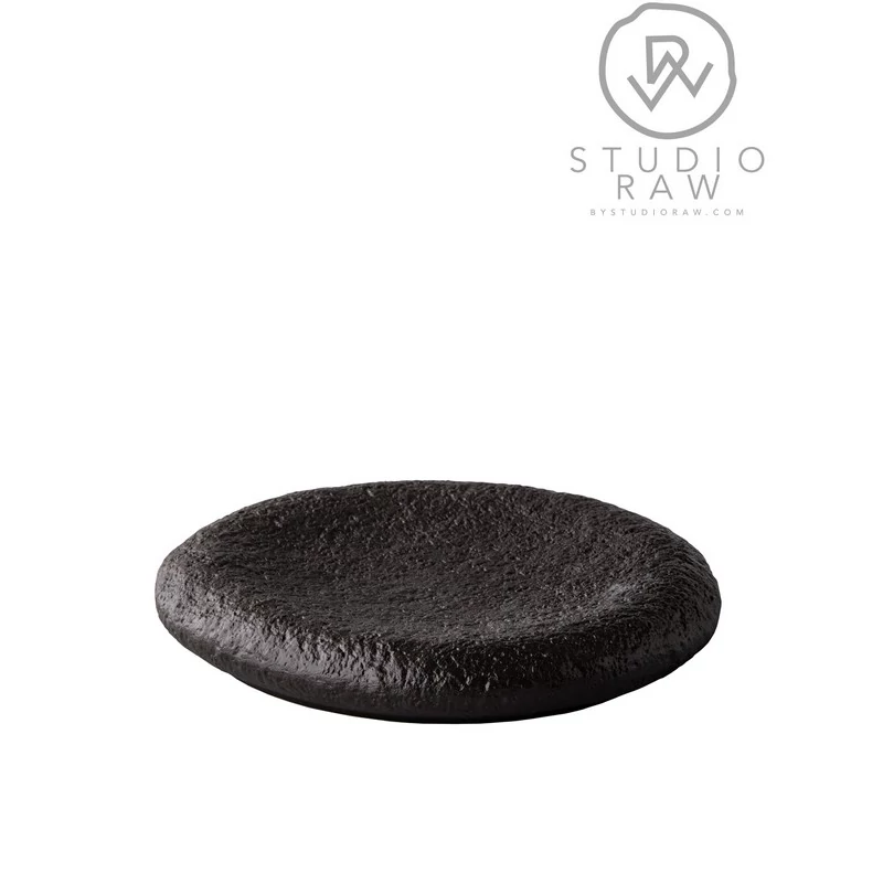 Studio Raw Pillow tányér fekete
