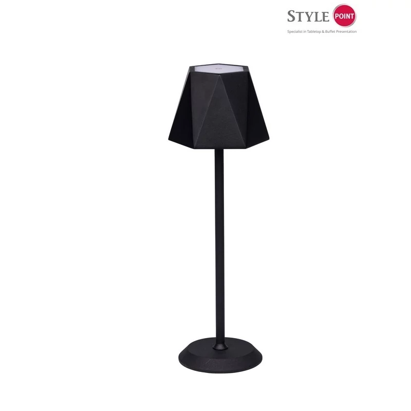 StylePoint Madrid asztali lámpa, fekete