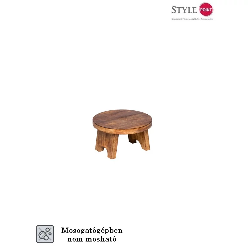 StylePoint fa büfé kiemelő Ø25x15 cm