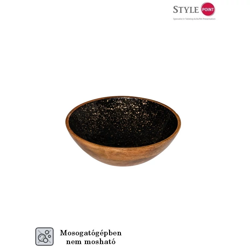 StylePoint fatál fekete-arany Ø25-30 cm