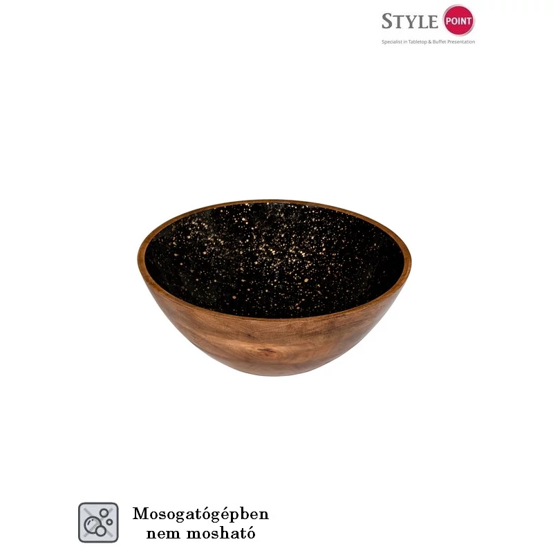 StylePoint fatál fekete-arany Ø30 cm