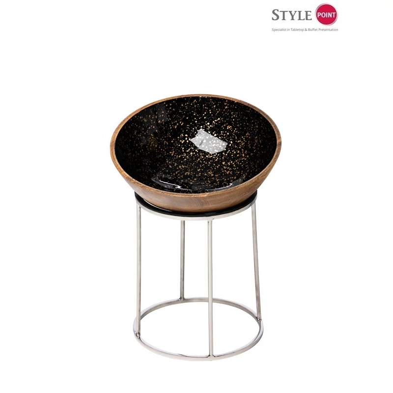 StylePoint fatál fekete-arany Ø30 cm