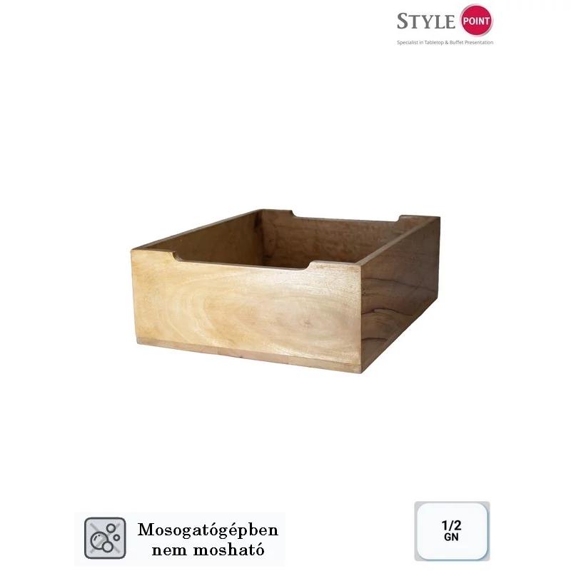 StylePoint büfé tál  GN ½ 35 x 29 x 12 cm