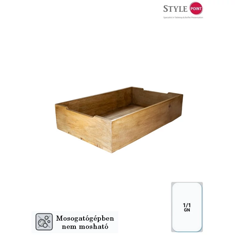 StylePoint büfé tál GN 1/1 55.5 x 35 x 12 cm