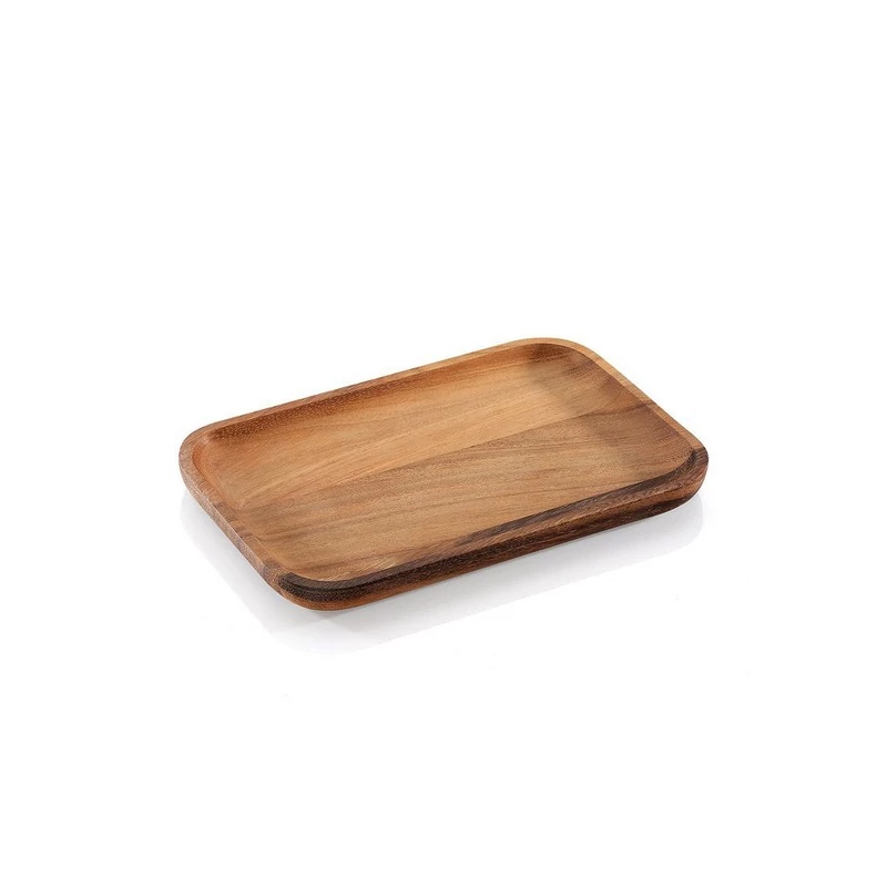 Zassenhaus snack tál, 26x17 cm, akác