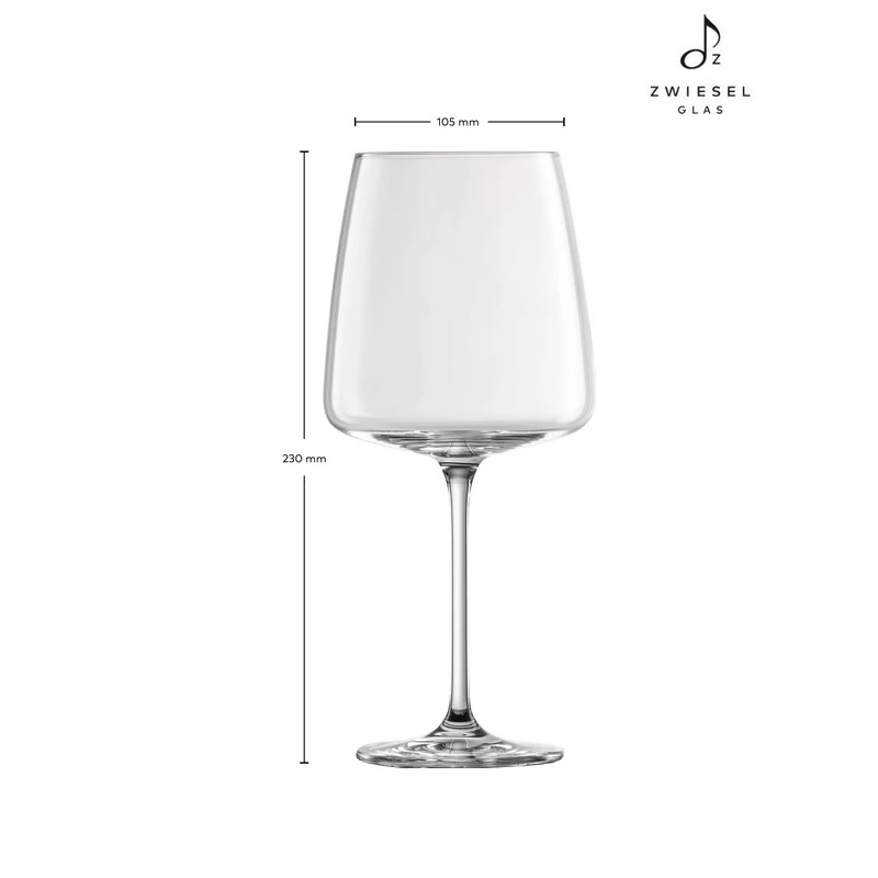 Schott Zwiesel SENSA 140 vörösboros/burgundy-s kehely, 710 ml